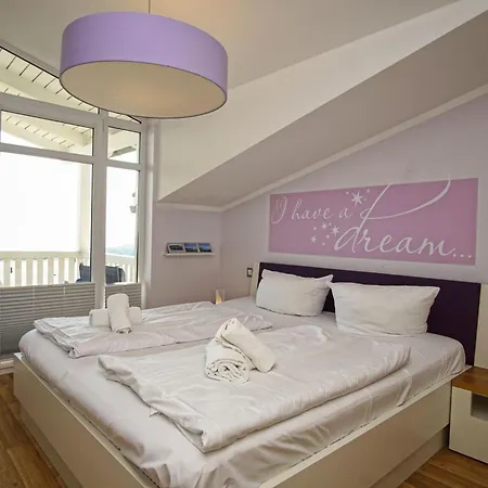 Mit Meerblick Und Balkon, Gratis Nutzung Vom Ahoi Erlebnisbad Und Sauna In Sellin - Meeresblick 40 Apartment Goehren (Ruegen)